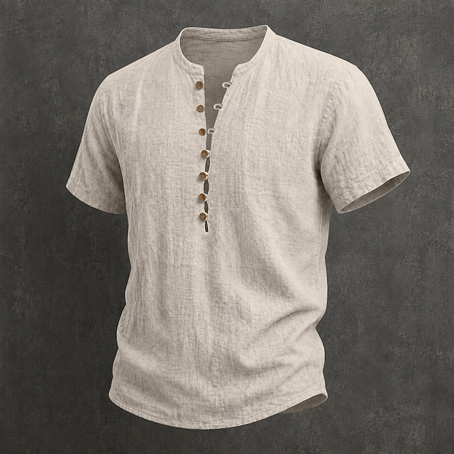 Dawed - Camisas de Verano Con Botones en la Parte Delantera