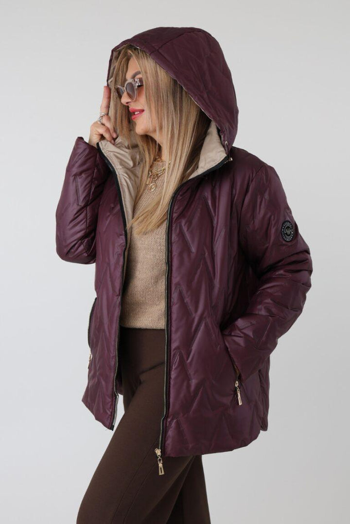 Vezzina - Elegante Chaqueta Acolchada De Estilo Transicional