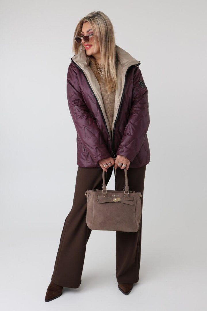 Vezzina - Elegante Chaqueta Acolchada De Estilo Transicional