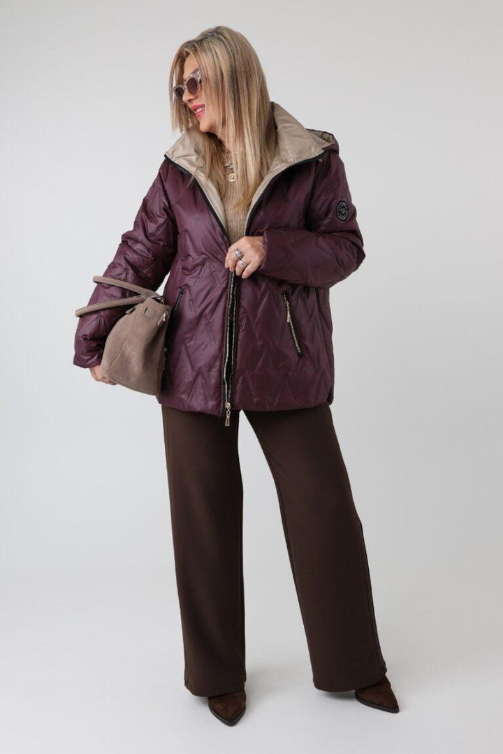 Vezzina - Elegante Chaqueta Acolchada De Estilo Transicional