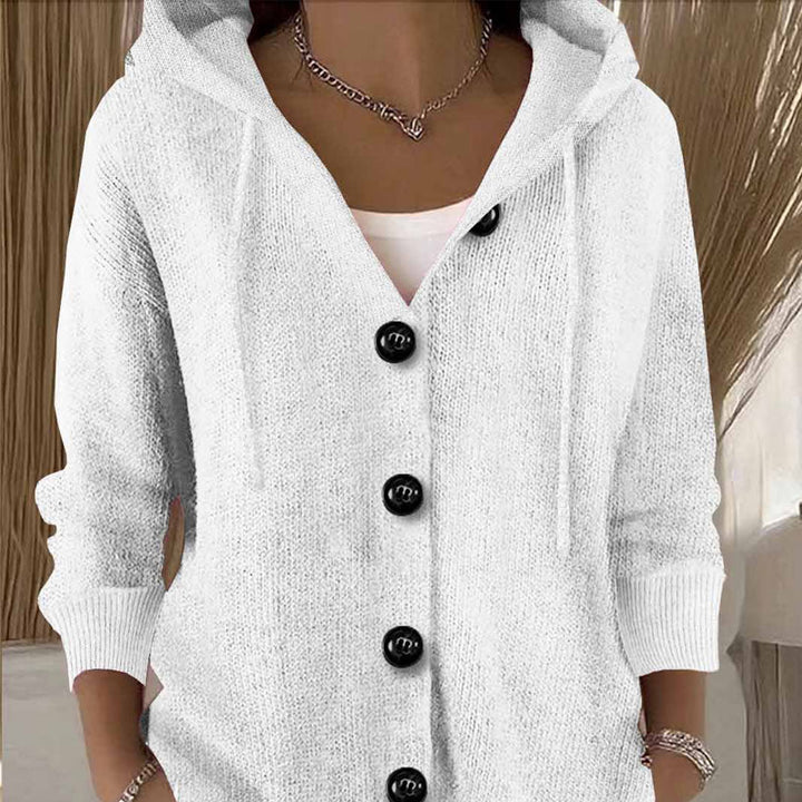 Kumari - Chaqueta Tipo Cárdigan de Manga larga Con Botones