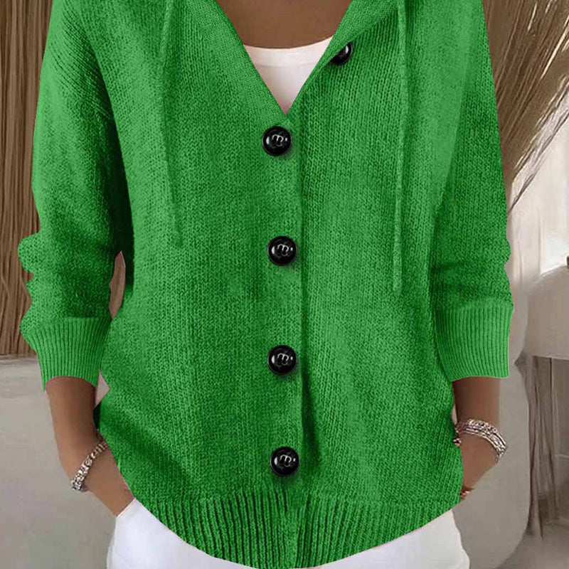Kumari - Chaqueta Tipo Cárdigan de Manga larga Con Botones