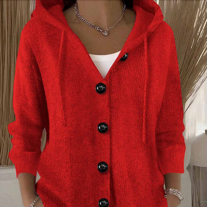 Kumari - Chaqueta Tipo Cárdigan de Manga larga Con Botones