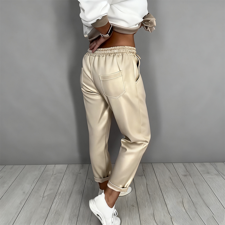 Maelynn - Elegante Conjunto De Dos Piezas Con Cárdigan