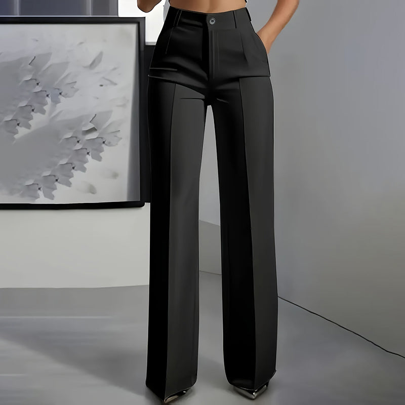 Linaya - Pantalones De Traje de Cintura Alta