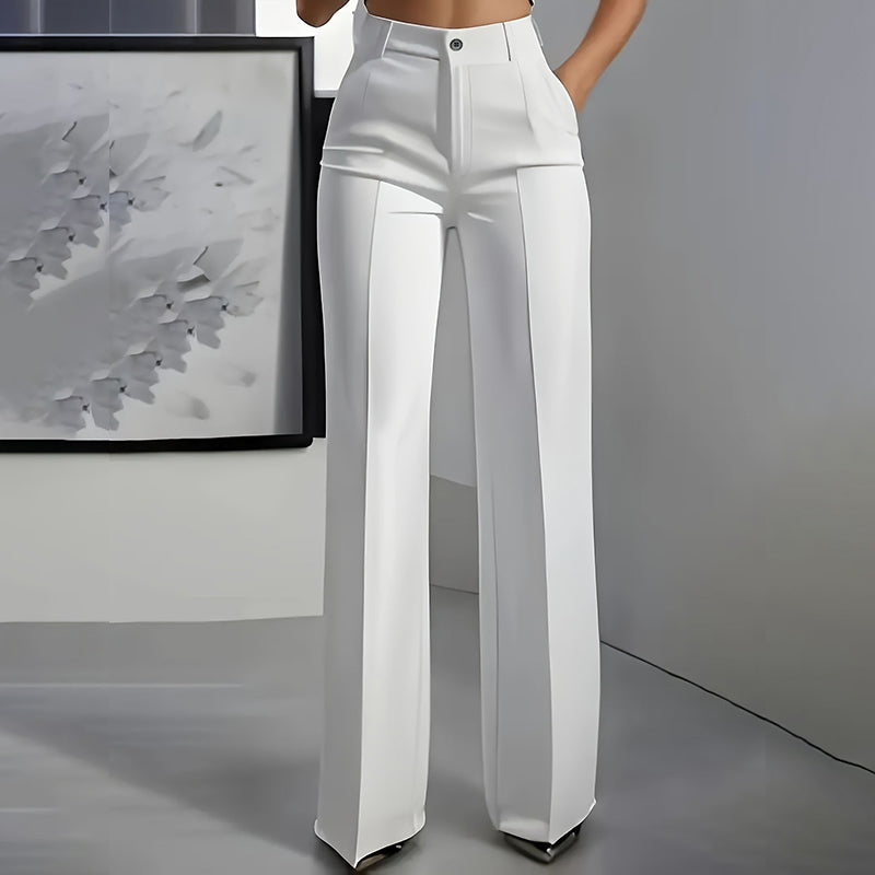 Linaya - Pantalones De Traje de Cintura Alta