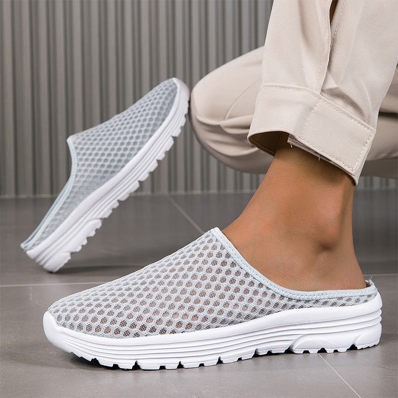 Nesrine - Zapatos Tipo Mule De Malla Transpirable