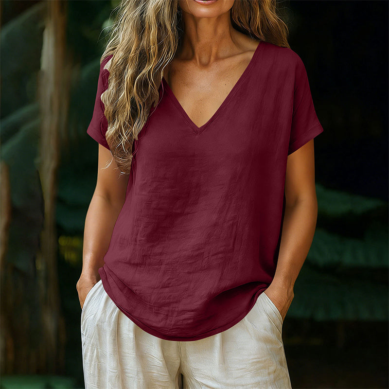 Norrah - Camiseta Con Cuello en V