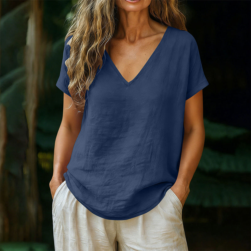 Norrah - Camiseta Con Cuello en V