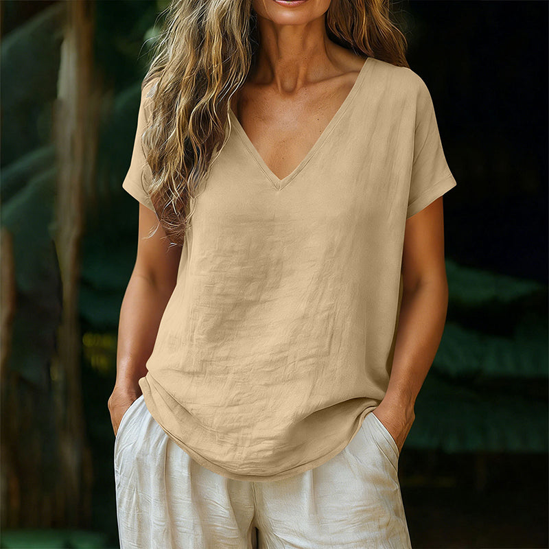 Norrah - Camiseta Con Cuello en V