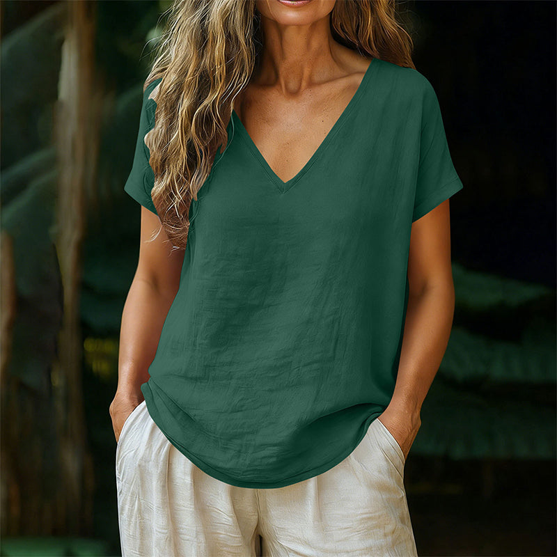 Norrah - Camiseta Con Cuello en V