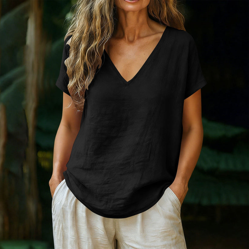 Norrah - Camiseta Con Cuello en V