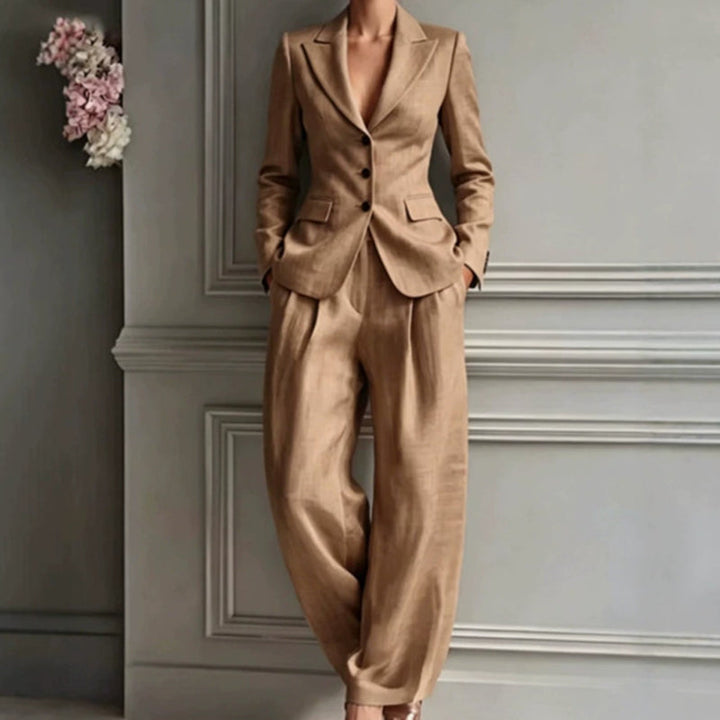 Malisa - Conjunto Elegante De Dos Piezas