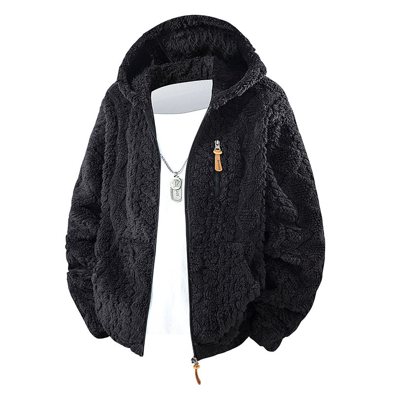 Quinten - Chaqueta De Forro Polar Con Capucha Y Cremallera Frontal