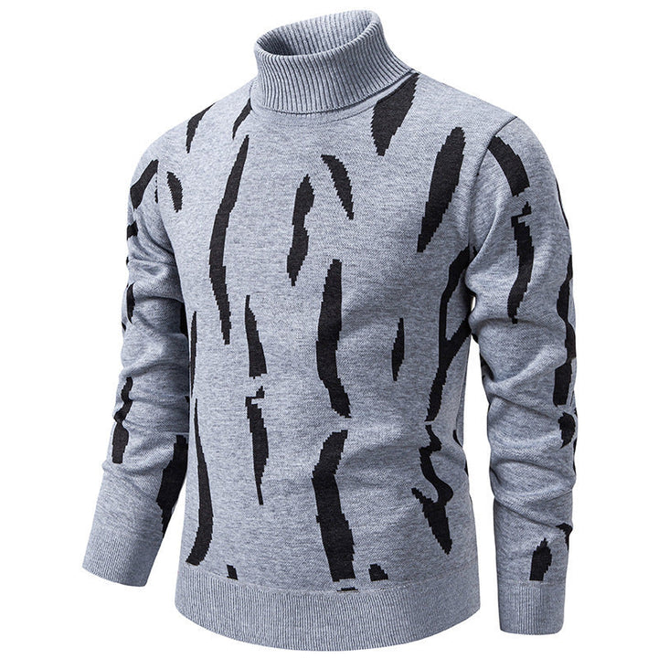 Tyrel - Jersey Informal De Punto Con Estampado Abstracto